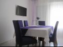 Apartmaji Ivan - with large terrace : A1(5) Zadar - Riviera Zadar  - Apartma - A1(5): jedilnica