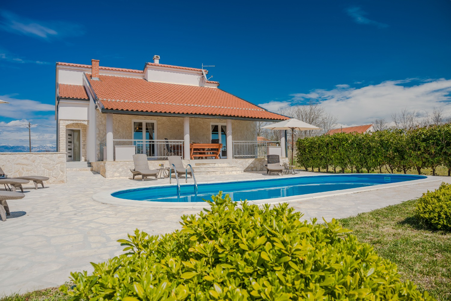 Hiša za počitnice Oasis Village Villa - heated pool : H(6+2) Privlaka - Riviera Zadar  - Hrvaška 
