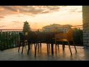 Apartmaji Korni - comfortable A1(8) Biograd - Riviera Biograd  - pogled s terase