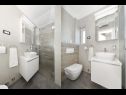 Hiša za počitnice Villa Milka - heated pool: H(12) Sveti Filip i Jakov - Riviera Biograd  - Hrvaška  - H(12): kopalnica s straniščem