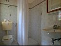 Apartmaji Brane - 150m from sea: A1(2+1), SA2(3), SA3(3), SA4(2), SA5(2), A6(2+1) Bol - Otok Brač  - kopalnica s straniščem