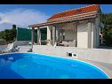 Hiša za počitnice Baras garden - house with pool : H (4+2) Mirca - Otok Brač  - Hrvaška  - hiša