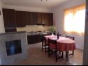 Apartmaji Deni - 70m from beach: A1(4+1) Zaliv Osibova (Milna) - Otok Brač  - Hrvaška  - Apartma - A1(4+1): kuhinja in jedilnica