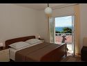 Apartmaji Vinko - 50 M from the beach : A1(4+2) Postira - Otok Brač  - Apartma - A1(4+2): spalnica
