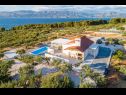 Hiša za počitnice Margita - luxury with private pool: H(6) Splitska - Otok Brač  - Hrvaška  - hiša