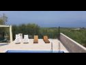 Hiša za počitnice Mario - with pool & sea view: H(4+2) Supetar - Otok Brač  - Hrvaška  - bazen