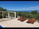 Hiša za počitnice Mario - with pool & sea view: H(4+2) Supetar - Otok Brač  - Hrvaška  - terasa