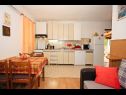Apartmaji Vrilo- 30m from the sea A1(4+2) Supetar - Otok Brač  - Apartma - A1(4+2): kuhinja in jedilnica