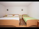 Apartmaji Žana - close to beach: A1(5+1) Veliki, A2(3) Mali Arbanija - Otok Čiovo  - Apartma - A2(3) Mali: spalnica