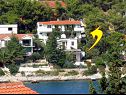 Apartmaji Dane - 30m from the sea: A1(4+1), A2(4+1), A3(3+2), A4(2+3) Okrug Gornji - Otok Čiovo  - hiša