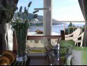 Apartmaji Aurelius - relaxing with gorgeous view A1 Luce (4+2), A2 Marin(2+2), A3 Maja(4+2), A4 Duje(2+2) Okrug Gornji - Otok Čiovo  - Apartma - A1 Luce (4+2): pogled na morje