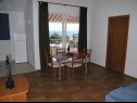 Apartmaji Aurelius - relaxing with gorgeous view A1 Luce (4+2), A2 Marin(2+2), A3 Maja(4+2), A4 Duje(2+2) Okrug Gornji - Otok Čiovo  - Apartma - A3 Maja(4+2): jedilnica