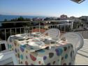 Apartmaji Aurelius - relaxing with gorgeous view A1 Luce (4+2), A2 Marin(2+2), A3 Maja(4+2), A4 Duje(2+2) Okrug Gornji - Otok Čiovo  - Apartma - A3 Maja(4+2): terasa