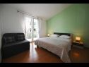 Apartmaji Mihovilovic - 50 m from beach: A1(4), A2(6+1), A3(4+2), A4(2+1) Slatine - Otok Čiovo  - Apartma - A3(4+2): spalnica