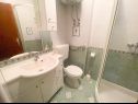Apartmaji Ani - 10 M from the sea SA1 zeleni(2+1), SA2 žuti(2+1) Jadranovo - Riviera Crikvenica  - Studio apartma - SA1 zeleni(2+1): kopalnica s straniščem