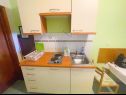Apartmaji Ani - 10 M from the sea SA1 zeleni(2+1), SA2 žuti(2+1) Jadranovo - Riviera Crikvenica  - Studio apartma - SA1 zeleni(2+1): kuhinja
