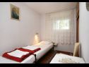 Apartmaji Ivy - 300 m to the sea: A1(5), B2(5) Selce - Riviera Crikvenica  - Apartma - A1(5): spalnica