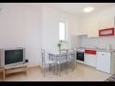 Apartmaji Ljuba - in center & close to the beach: A1(2+2), A2(2+2), A3(2+2), A4(2+2) Duba - Riviera Dubrovnik  - Apartma - A3(2+2): kuhinja in jedilnica