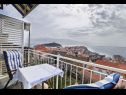 Apartmaji Anja - beautiful panoramic view: A1(2) Dubrovnik - Riviera Dubrovnik  - Apartma - A1(2): balkon