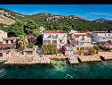 Apartmaji Sea front - free parking A1(2+2), A2(2+2), A3(4+1), A4(2), A5(2) Klek - Riviera Dubrovnik  - hiša