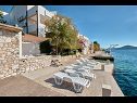Apartmaji Sea front - free parking A1(2+2), A2(2+2), A3(4+1), A4(2), A5(2) Klek - Riviera Dubrovnik  - plaža