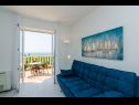 Apartmaji in sobe Villa Bouganvillea - sea view & garden: A1 Deluxe (2+1), A2 Superior (2+1), A3 Comfort (2+1), A4 Premium (2+1), R1 Deluxe (2), R2 Comfort (2) Mlini - Riviera Dubrovnik  - Apartma - A1 Deluxe (2+1): dnevna soba