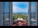 Apartmaji in sobe Villa Bouganvillea - sea view & garden: A1 Deluxe (2+1), A2 Superior (2+1), A3 Comfort (2+1), A4 Premium (2+1), R1 Deluxe (2), R2 Comfort (2) Mlini - Riviera Dubrovnik  - Apartma - A3 Comfort (2+1): terasa