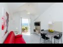 Apartmaji in sobe Villa Bouganvillea - sea view & garden: A1 Deluxe (2+1), A2 Superior (2+1), A3 Comfort (2+1), A4 Premium (2+1), R1 Deluxe (2), R2 Comfort (2) Mlini - Riviera Dubrovnik  - Apartma - A4 Premium (2+1): dnevna soba