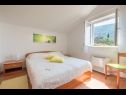 Apartmaji in sobe Villa Bouganvillea - sea view & garden: A1 Deluxe (2+1), A2 Superior (2+1), A3 Comfort (2+1), A4 Premium (2+1), R1 Deluxe (2), R2 Comfort (2) Mlini - Riviera Dubrovnik  - Apartma - A4 Premium (2+1): spalnica