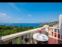 Apartmaji in sobe Villa Bouganvillea - sea view & garden: A1 Deluxe (2+1), A2 Superior (2+1), A3 Comfort (2+1), A4 Premium (2+1), R1 Deluxe (2), R2 Comfort (2) Mlini - Riviera Dubrovnik  - Apartma - A4 Premium (2+1): pogled s terase