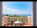 Apartmaji in sobe Villa Bouganvillea - sea view & garden: A1 Deluxe (2+1), A2 Superior (2+1), A3 Comfort (2+1), A4 Premium (2+1), R1 Deluxe (2), R2 Comfort (2) Mlini - Riviera Dubrovnik  - Soba - R1 Deluxe (2): terasa
