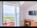 Apartmaji in sobe Villa Bouganvillea - sea view & garden: A1 Deluxe (2+1), A2 Superior (2+1), A3 Comfort (2+1), A4 Premium (2+1), R1 Deluxe (2), R2 Comfort (2) Mlini - Riviera Dubrovnik  - Soba - R2 Comfort (2): interijer
