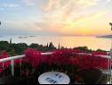 Apartmaji in sobe Villa Bouganvillea - sea view & garden: A1 Deluxe (2+1), A2 Superior (2+1), A3 Comfort (2+1), A4 Premium (2+1), R1 Deluxe (2), R2 Comfort (2) Mlini - Riviera Dubrovnik  - Soba - R2 Comfort (2): pogled s terase
