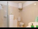 Apartmaji Ivka - in center SA1(3) Opuzen - Riviera Dubrovnik  - Studio apartma - SA1(3): kopalnica s straniščem