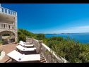 Hiša za počitnice Luxury - amazing seaview H(8+2) Soline (Dubrovnik) - Riviera Dubrovnik  - Hrvaška  - terasa