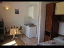 Apartmaji in sobe Dar - 400 m from sea: SA1(2), A2(3), R3(2) Hvar - Otok Hvar  - Studio apartma - SA1(2): kuhinja in jedilnica