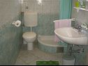 Apartmaji Nada A1(8), A2(8) Sućuraj - Otok Hvar  - Apartma - A2(8): kopalnica s straniščem