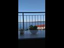 Apartmaji Jela - terrace and sea view A1(4+2) Zavala - Otok Hvar  - Apartma - A1(4+2): pogled