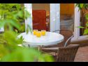Apartmaji Orange - garden terrace : SA1(2+1) Banjole - Istra  - Studio apartma - SA1(2+1): terasa