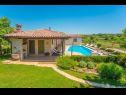 Hiša za počitnice Villa Lorena - private pool: H(8) Barban - Istra  - Hrvaška  - dvorišče