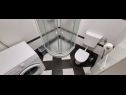Apartmaji Mani - modern: A1(2+1) Ližnjan - Istra  - Apartma - A1(2+1): kopalnica s straniščem