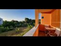 Apartmaji Mani - modern: A1(2+1) Ližnjan - Istra  - pogled s terase (hiša in okolica)