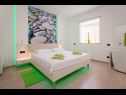 Apartmaji Fimi- with swimming pool A1 Blue(2), A2 Green(3), A3 BW(4) Medulin - Istra  - Apartma - A2 Green(3): spalnica
