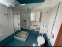 Apartmaji SM A1(4) Pula - Istra  - Apartma - A1(4): kopalnica s straniščem