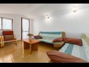 Apartmaji Lili-with paddling pool: A1(4+2) Umag - Istra  - Apartma - A1(4+2): dnevna soba