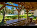  Green house - outdoor pool & BBQ: H(6+2) Plaški - Kontinentalna Hrvaška - Hrvaška  - vrtna terasa