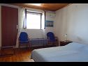 Apartmaji Nev - 20m from the sea A1 Veliki(4+2), A2 Mali(2+1) Blato - Otok Korčula  - Apartma - A2 Mali(2+1): spalnica