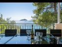 Hiša za počitnice Momento - peaceful resort : H(10) Blato - Otok Korčula  - Hrvaška  - H(10): pogled s terase