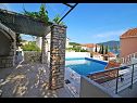 Hiša za počitnice Gradina 1 - private pool: H(10+2) Zaliv Gradina (Vela Luka) - Otok Korčula  - Hrvaška  - H(10+2): bazen
