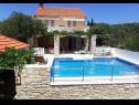 Hiša za počitnice Gradina 1 - private pool: H(10+2) Zaliv Gradina (Vela Luka) - Otok Korčula  - Hrvaška  - H(10+2): hiša